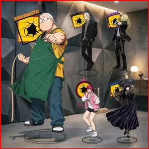 BH2 SAKAMOTO NGÀY Đứng Tấm Acrylic Đứng Ký Hình Đứng Anime Để Bàn Trang Trí Trang Trí HB2