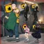 BH2 SAKAMOTO NGÀY Đứng Tấm Acrylic Đứng Ký Hình Đứng Anime Để Bàn Trang Trí Trang Trí HB2