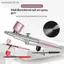 Vòi phun SRVN 0,3mm Bàn chải Airbrush tác động đơn để xây dựng mô hình và thiết kế bánh nghệ thuật.