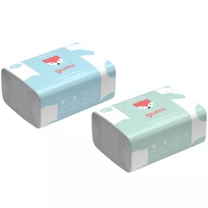 Khăn giấy ăn Gumi 3 lớp gói bột gỗ nguyên chất - An toàn cho bé