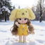 22cm Dễ Thương Bé Búp Bê Full Body Vinyl Búp Bê Dễ Thương Mặc Búp Bê Cô Gái Chơi Nhà Búp Bê Đồ Chơi