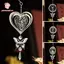 PWSEND Crystal Suncatcher, Chuông gió động học quay gió, Gương treo gương phản quang mặt dây chuyền thủy tinh phản quang cho ngoài trời