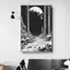 Phong cách Piranesi tàn tích đen trắng Poster Không có khung Tranh vải cho trang trí tường phòng gia đình