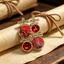 WHX-Trung Quốc Phong Cách Thêu Happy Word Trâm Chống chói Trâm Cài Đám Cưới Trung Quốc Mới Lưu Niệm Trâm Cài Năm Mới Lễ Hội Quần Áo Phụ Kiện