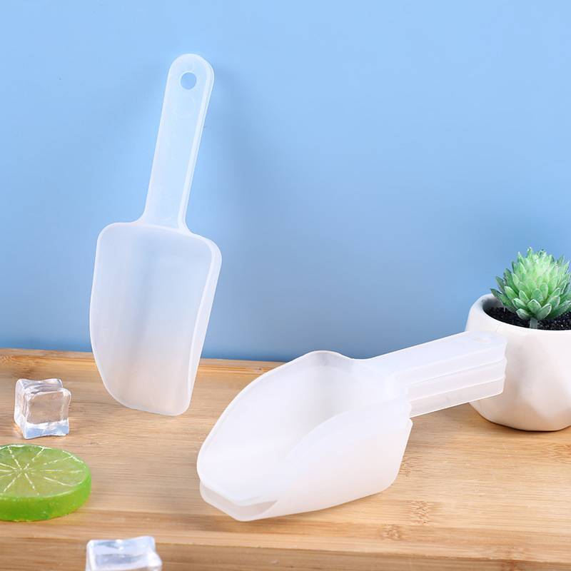 AN.MART Nhựa Xẻng Bột Thực Phẩm Kẹo Kem Muỗng Tráng Miệng Xẻng Cơm Nhà Bếp Mờ Thiên Đa Năng Xẻng Đá VN