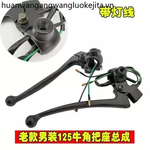 Thích Hợp Cho Phong Cách Cũ CG125 Xe Máy Trái Phải Tay Cầm Công Tắc Lắp Ráp Tay Cầm Ly Hợp Phanh Trước Sừng Gương Mã Ghế