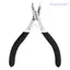 WANYEDI Cuticle Nipper, Tông đơ cắt móng tay di động bằng thép không gỉ, Tông đơ cắt tỉa móng tay chính xác Chống trượt Kẹp chăm sóc móng tay lò xo đôi Kìm chăm sóc móng tay và móng chân