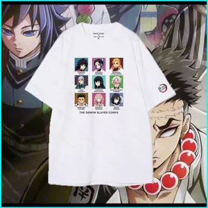 SY3 Demon Slayer Kimetsu no Yaiba To the Hashira Huấn Luyện Cosplay Vải 3D Mùa Hè Áo Thun Anime Tay Ngắn Top YS3