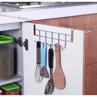 Móc inox treo sau cánh cửa nhà tắm, tủ bếp để đồ cá nhân tiện dụng