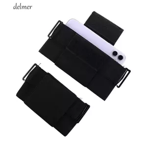 DELMER Vô Hình Gói Thắt Lưng Nữ Chống Thấm Nước Túi Fanny Phụ Kiện Du Lịch Xe Đạp Phụ Kiện Chạy Bộ Nam Túi Thể Thao Đi Xe Đạp Chìa Khóa Nam Bum Túi