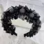 LUImo Hàn Quốc Kim Cương Giả Nơ Tóc Vòng Tính Khí Ngọt Rộng Viền Thời Trang Đa Năng Phụ Kiện Tóc Cho Bé Gái Quà Tặng SBS