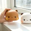 2 Cái / bộ Yiers Bubu Dudu Bóp Đồ Chơi Kawaii Hoạt Hình Gấu Trúc Bubu Dudu Chậm Phục Hồi Đồ Chơi Trẻ Em Quà Tặng Sinh Nhật
