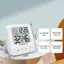 Đồng hồ - Nhiệt kế điện tử 3 trong 1 đo nhiệt độ và độ ẩm phòng ngủ cho bé an toàn và tiện lợi.