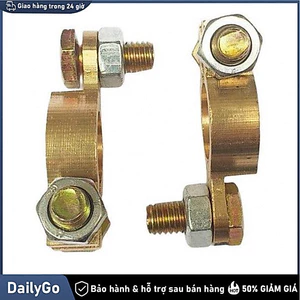 Phụ tùng ắc quy xe hơi cọc bình hợp kim nhôm Cọc bình ắc quy، Chất liệu Hợp kim nhôm mạ đồng،Bộ 2 cái،