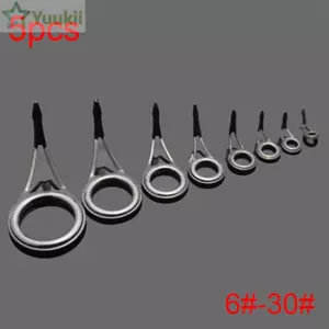 YUUKII 5 Cái / bộ Hướng Dẫn Cần Câu Bền Vòng O 3mm-23mm Đường Kính Trong Đầu Bộ Sửa Chữa