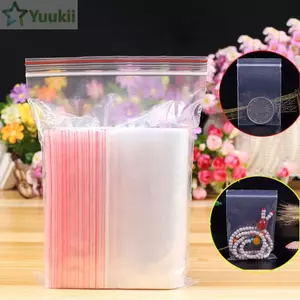 YUUKII 100 cái / gói Túi PE đóng gói tự dính bằng nhựa