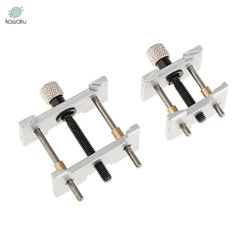 2 Miếng Đồng Hồ Chuyển Động Giữ Sử Dụng Tại Nhà Kim Loại Đồng Hồ Đeo Tay Trường Hợp Phó Kẹp Đồng Hồ Sửa Chữa Phụ Kiện Đồng Hồ Chuyển Động Đế Cố Định