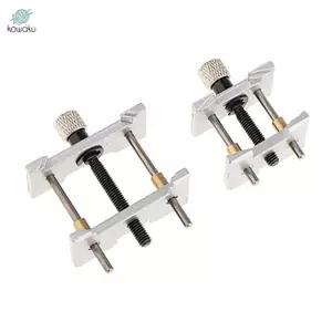 2 Miếng Đồng Hồ Chuyển Động Giữ Sử Dụng Tại Nhà Kim Loại Đồng Hồ Đeo Tay Trường Hợp Phó Kẹp Đồng Hồ Sửa Chữa Phụ Kiện Đồng Hồ Chuyển Động Đế Cố Định