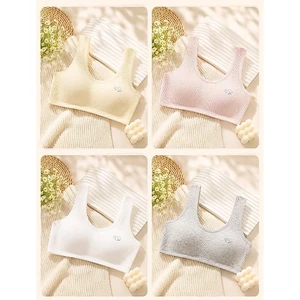 SET 2 - SET 3 - SET 4 Áo lót lá bé gái dậy thì cotton gân mềm mại thoáng khí co giãn 4 chiều cho học sinh [A161]