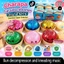 Nhiều Màu Lấp Lánh Hấp Bun Fidget Đồ Chơi, Hương Thơm Hình Thực Phẩm Bóp Đồ Chơi Quà Tặng