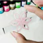 Móc Khóa Hình Cánh Hoa May Mắn Acrylic In 2 Mặt 5cm - Phụ Kiện đáng yêu lan tỏa sự may mắn- Sango