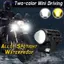 8V-80V 2 Chiếc Đèn Lái Xe Mini Điểm Đèn Pha Trắng + Vàng Chống Thấm Nước Đèn Đa Năng MỚI
