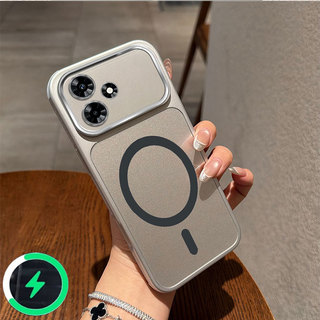 Thích hợp cho Infinix HOT 30 4G Infinix HOT 30 5g HOT 30i HOT 30 play HOT 40 pro màu mới vòng từ tính màu bạc mờ Ốp điện thoại 0062
﻿
﻿
﻿