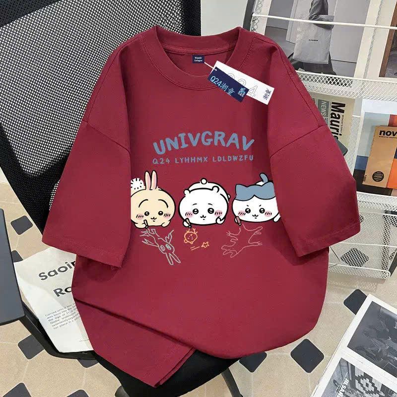 Áo thun nữ 3158 cotton khô, form rộng nữ, mát mẻ cho mùa hè siêu cool trendy mát lạnh - thoitranghtubio.
