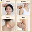 < YEI > Sử dụng tại nhà Bàn chải Massage màu nâu cho cơ thể Kích thích kinh tuyến Làm sạch sâu toàn thân Spa Salon Chăm sóc da Mới
