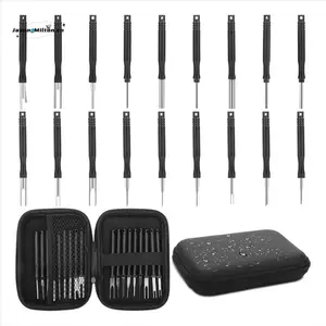 Bộ công cụ loại bỏ thiết bị đầu cuối Bộ công cụ nhổ pin 18PC, Công cụ tháo chốt kết nối dây điện tự động
