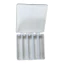 Hộp đựng dụng cụ câu cá Acrylic 5 ngăn cho mồi tôm bằng gỗ Spinners Minnows