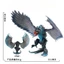 Mô phỏng Động vật rắn Trẻ em Phương Tây Thần thoại Warcraft Rồng Flamingo Ice Dragon Mô hình khủng long Đồ chơi Đồ trang trí Bán buôn Chiều cao 10cm