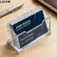 Hộp đựng danh thiếp LAKAM, Đế trưng bày danh thiếp Acrylic dày, Hộp đựng thẻ du lịch một lớp bền bỉ Đồ dùng văn phòng