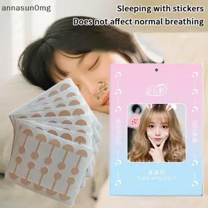 AA 50 / 100 Miếng Dán Cosplay Mũi Thu Nhỏ Miếng Dán Vô Hình Làm Đẹp Trang Điểm Stiers Để Thu Nhỏ Mũi Cánh Stier Mỹ Phẩm Dụng Cụ Làm Đẹp VN