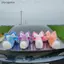 Trang trí đuôi xe sang trọng Fluffy Nơ dễ thương Cảm ứng mềm mại Nhiều màu sắc Kiểu dáng ngoại thất ô tô Phụ kiện ô tô cho bé gái Đẹp
