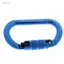 Jfory Oval5KN Nhôm Leo Núi Đi Bộ Đường Dài Carabiner CE Được Phê Duyệt Nhẹ Mạnh Mẽ