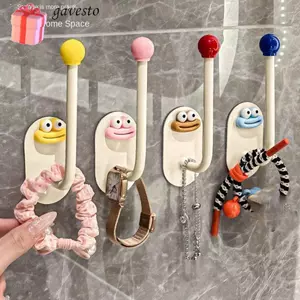 Móc hút GAVESTO, Móc treo tường Móc tắm không dấu vết, Móc hút xoay tự do đục lỗ có thể tái sử dụng Trang chủ