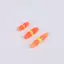 AIHOM 100 Cái / lốc Ro Câu Cá Biển Chống Gió Thanh Cara Rod Bobber Phao Chặn Câu Chuyện Câu Cá Phao Câu Cá Chặn Dụng Cụ Phụ Kiện,