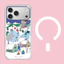Tranh phong cảnh INS từ tính Vỏ điện thoại mờ cho iPhone 17 16 Pro 15 14 Pro Max Vỏ bảo vệ mờ cứng