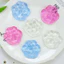 < Pluscloth > Đồ chơi giảm căng thẳng hình chân mèo trong suốt Fidget hình vuông dành cho người lớn và trẻ em Hỗ trợ tập trung và lo âu cầm tay nhỏ Hoàn hảo để thư giãn và căng thẳng vui nhộn