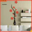 Linh hồn| Retro Bình Hoa Họa Tiết Cây Hoa DIY Phòng Nhà Trang Trí TV Arcylic 3D Dán Tường