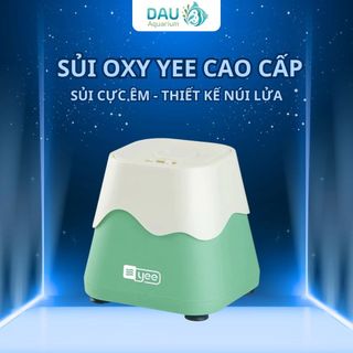 Sủi oxi núi lửa cao cấp YEE (Đầy đủ phụ kiện) - Thiết kế thẩm mỹ, sủi yên tĩnh, tiết kiệm điện