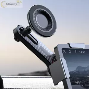 Giá đỡ màn hình ô tô EDIWANY, chống rung 360° Giá đỡ điện thoại ô tô từ tính có thể xoay được, Giá đỡ góc có thể điều chỉnh Kẹp an toàn Màn hình trung tâm ô tô Giá đỡ ô tô