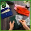 SWEET Unisex Ví Da Đựng Thẻ Siêu Mỏng Thư Mục Bền PU Tổ Chức Chống Nước Cho Nam Nữ Hàng Ngày n