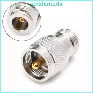 GODD PL259 UHF Cắm Nam Đến N Nữ Jack Thẳng 50 Ohm Đầu Nối RF