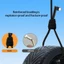 Cáp đồng bộ dữ liệu loại C góc phải Yoo 6A Dây sạc nhanh Vỏ Nylon gia cố cho điện thoại thông minh Pad 3 kích thước Lựa chọn