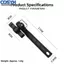 <cosyh>Multipurpose Stainless Steel Can Opener and Beer Bottle Opener with Compact Size