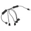 TRTR 1Pc 1 Đến 2 4 Pin Cáp USB 12V Đến 5V Vỏ Máy Tính Quạt Nguồn Điện Quạt Chuyển Đổi Nguồn Cáp Có Bật Tắt Công Tắc VN