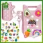 SWEET 1 Pa Silicone Casepatible Cho Nước Rửa Tay Touchland (Phù Hợp Cho 1 FL OZ / 30 ML Ver), Móc Khóa Di Động & 5 Trang Trí n