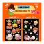 Decal bánh flan, bánh mì, trang trí quán nước,xe đẩy, dán tường, tủ kính,cao cấp chống nước- A4 cắt sẵn chỉ cần lột dán